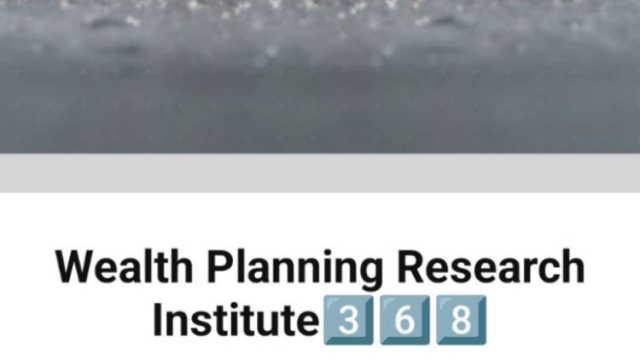 Wealth Planning Research Institute