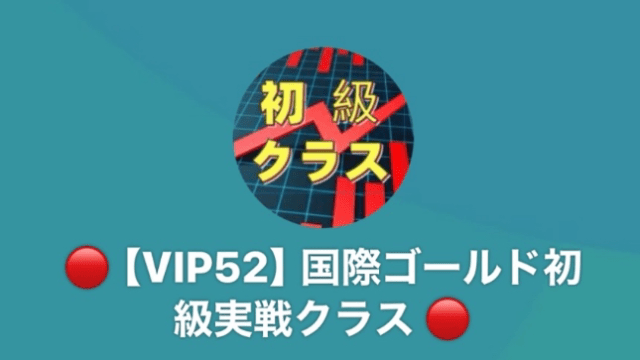 【VIP52】国際ゴールド初級実践クラス