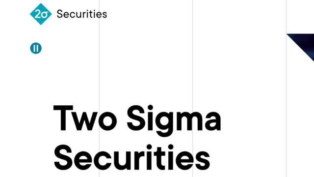 Two Sigma Securities